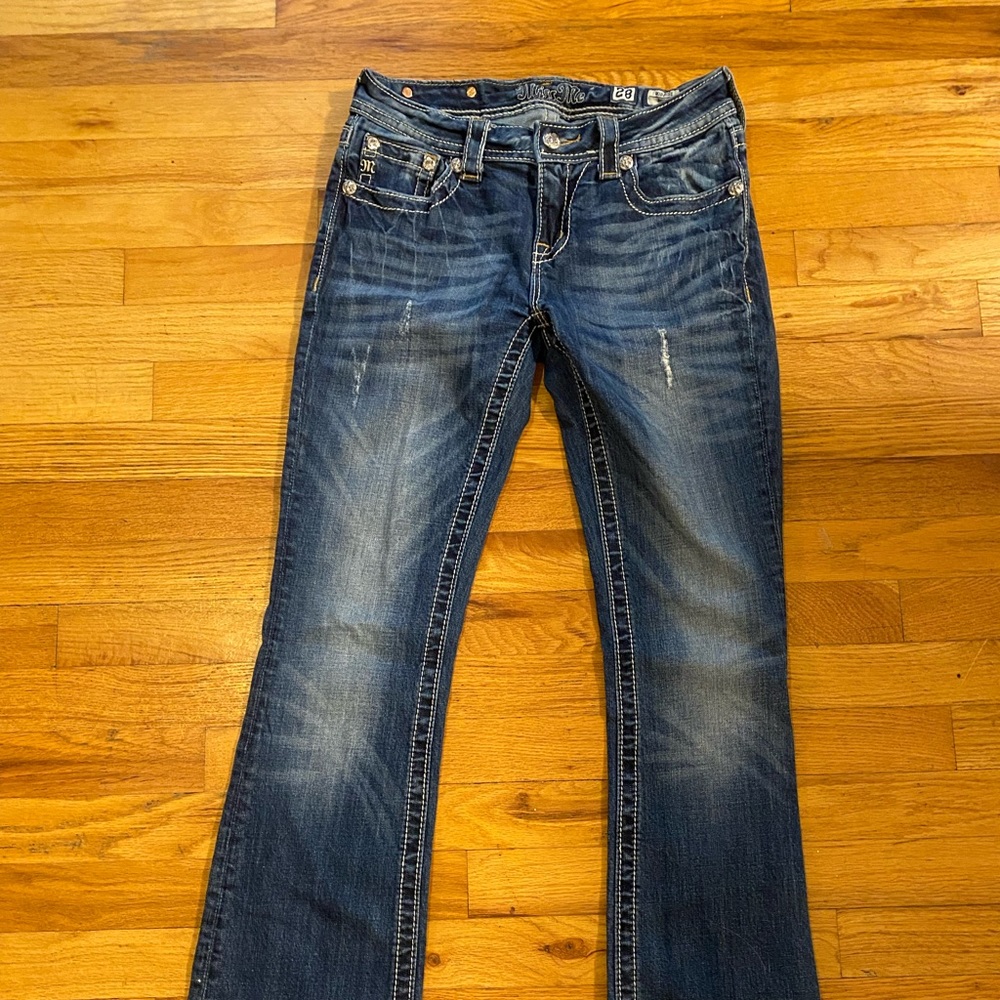 Miss Me Bootcut Mid-rise Jeans